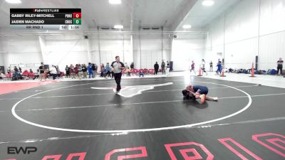 100 lbs Rr Rnd 1 - Gabby Riley-Mitchell, Ponca City LadyCat Wrestling vs Jaiden Machado, Choctaw Girls A