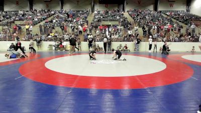 91 lbs Round Of 16 - Brock Tishuk, Georgia vs Gracie Gay, Heard County USA Takedown