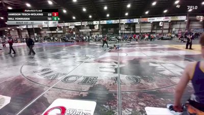 60 lbs Quarterfinal - Carson Renz, Douglas Wrestling Club vs Lariatt Kerkvliet, Hamlin-Castlewood