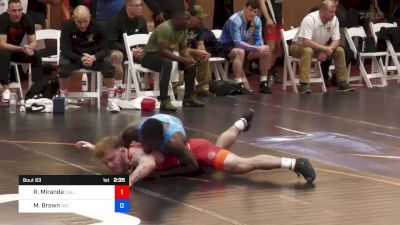 63 kg 3rd Place - Corbin Nirschl, Nebraska vs Logan Savvy, New York Athletic Club