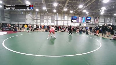 68 kg Champ. Rd Of 32 - Cailyn Casto, Black Diamond Wrestling Club vs Elise Twait, Argo Wrestling Club