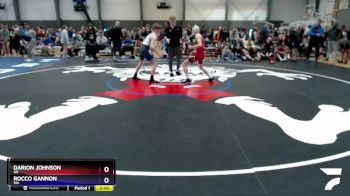 106 lbs Round 4 - Darion Johnson, OR vs Rocco Gannon, WA