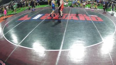 132 lbs 5th Place Match - Mason Ekle, Alaska vs Gunnar Wilson, Oregon