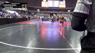 1A-4A 126 Quarterfinal - Dylan Price, Tallassee vs Johnathan Santos, Alexandria HS