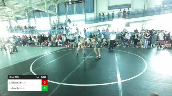 109 lbs Consi Of 4 - Joshua Grajeda, Gladiator WC vs Levi Jenchi, Threshold WC