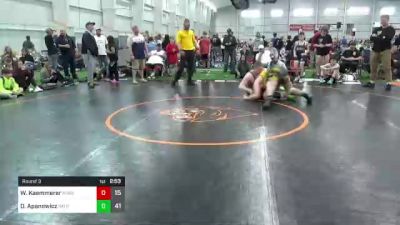 205 lbs Round 3 - Wyatt Kaemmerer, Pursuit vs Dylan Apanowicz, Patriots WC WV