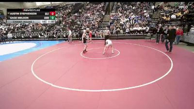 3A 126 lbs Champ. Round 1 - Gage Nielson, Canyon View vs Austin Stephenson, Delta