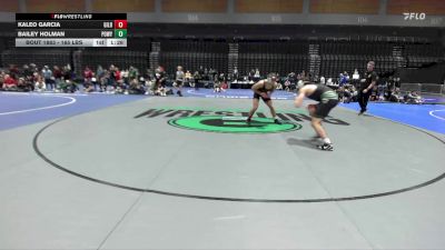 165 lbs Consolation - Kaleo Garcia, Gilroy vs Bailey Holman, Poway