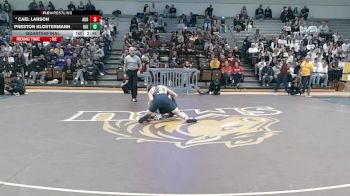 157 lbs Quarterfinal - Preston Klostermann, Upper Iowa vs Cael Larson, Augustana (sd)