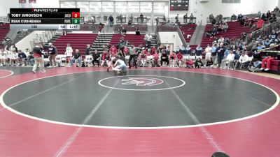 138 lbs Round 1 (16 Team) - TOBY JUROVSCHI, Jackson County vs Rian Cushenan, Pope