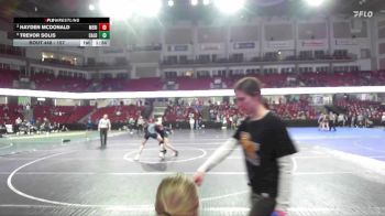 157 lbs Semifinal - Trevor Solis, Caldwell vs Hayden McDonald, Meridian