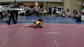 80 lbs Round 5 (6 Team) - Harley Charrion, Panhandle Punishers vs Emilio Ortiz, Tasmanian Devils