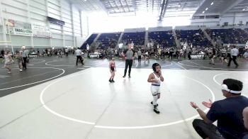 61 lbs Consolation - Eros Duarte, California Grapplers vs Raider Shepherd, LV Bears WC