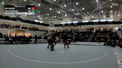 150 lbs Quarters & 1st Wb (16 Team) - John DiCristina, St Pius X School vs Rey Pleitez, Charles Drew