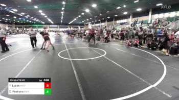 137 lbs Consi Of 16 #1 - Toby Lucas, West Coast WC vs Conan Paahana, South Kona WC