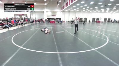 155 lbs 3rd Place Match - Bentley Byl, Wisconsin vs Eli Driedric, Askren Wrestling Academy
