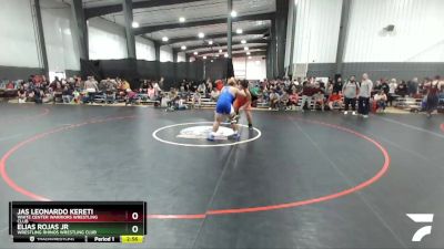 285 lbs Champ. Round 1 - Jas Leonardo Kereti, White Center Warriors Wrestling Club vs Elias Rojas Jr, Wrestling Rhinos Wrestling Club