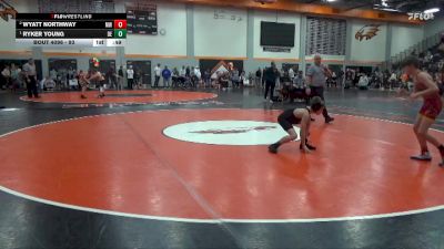 93 lbs Round 3 - Ryker Young, DC Elite vs Wyatt Northway, Marion Wolves