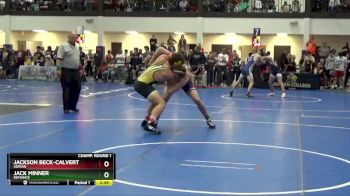 197 lbs Champ. Round 1 - Jackson Beck-Calvert, Adrian vs Jack Minner, Defiance