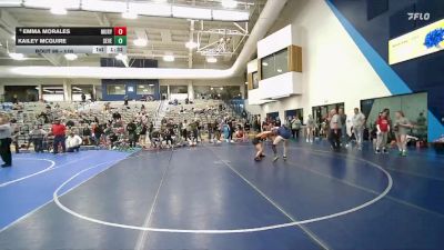 110 lbs Champ. Round 2 - Kailey McGuire, Severance vs Emma Morales, Murray