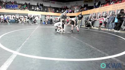 80 lbs Consolation - Stetsyn Prater, Tuttle Wrestling vs Ely Garrett, Deer Creek Wrestling Club