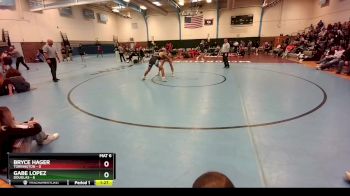 190 lbs Round 5 (10 Team) - Gabe Lopez, Douglas vs Bryce Hager, Torrington