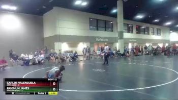 126 lbs Round 4 (6 Team) - Carlos Valenzuela, Iowa Gold vs Rayshun James, Raw (Raleigh)