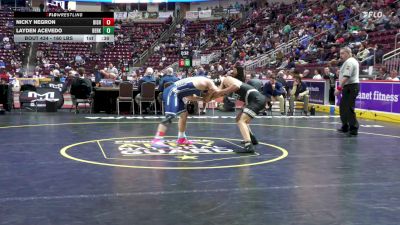 160 lbs Consi 5 - Nicky Negron, Bishop McDevitt vs Layden Acevedo, Berks Catholic