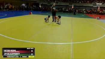 50 lbs Champ. Round 1 - Victor Hessig, UNC (United North Central) vs Upton Klepperich, Z-M (Zumbrota/Mazeppa)