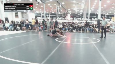 174 lbs Quarterfinal - Ibrahim Dheel, Team Shutt Mau Mau - HSC vs Porter Vega, Superior Gold - HSC