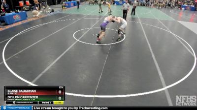 Blaise Baughman&nbsp;&nbsp;over&nbsp;Dyllon Carpenter