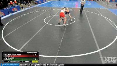 Cale Buss&nbsp;over&nbsp;Becker Pohlman