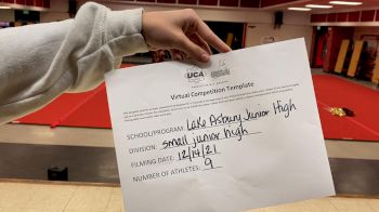 Lake Asbury Junior High School [Small JH] 2021 UCA December Virtual Regional