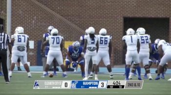 Elizabeth City State vs Hampton Football Highlights | CAA Football