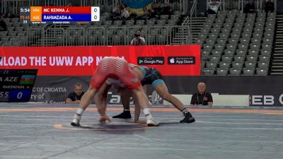 65 kg Quarterfinal - Joey McKenna, USA vs Ali Rahimzada, AZE