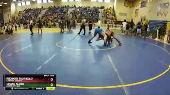 182 lbs Quarterfinal - Chase Alden, Lemon Bay High vs Richard Tauriello, Cardinal Gibbons