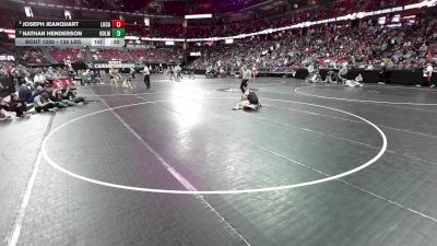 138 lbs 3rd Place Match - Joseph Jeanquart, Luxemburg-Casco vs Nathan Henderson, Holmen
