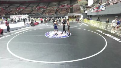 120 lbs Quarters - Alekzander Espinoza, Coachella Valley Wrestling Club vs Gavin Guevara, Community Youth Center - Concord Campus Wrestling