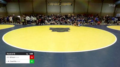 218 lbs Round Of 16 - Dominic Wilson, Tulare Union vs Adan Castillo, Clovis