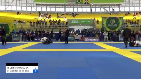 RAFAELA LERIA SAMUEL DA SILVA vs EVELLYN MARINS DE M. TEIXEIRA 2023 Brasileiro Jiu-Jitsu IBJJF