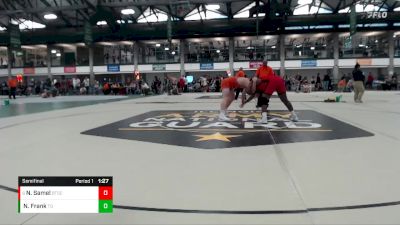 183-201 lbs Semifinal - Neuris Samel, Beat The Streets Chicago vs Noah Frank, Top Dawgs