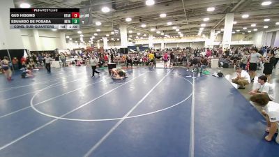 157 lbs Cons. Sub-quarters - Eduardo De Posada, Nevada vs Gus Higgins, Utah