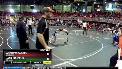 70 lbs Cons. Round 3 - Andrew Bargen, Lakeview vs Jack Majerus, St. Paul