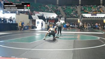 5A 138 lbs Champ. Round 1 - Harley Briscoe, Hayden vs Jamar Kennard, Center Point HS