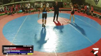 132 lbs Semis & Wb (16 Team) - Travis Nygard, Montana 2 vs Mayden Kahalehau, Idaho 2