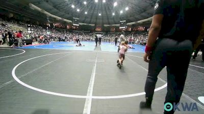 37 lbs Round Of 16 - Vale Torres., Standfast vs Tyger Ray, Weatherford Youth Wrestling