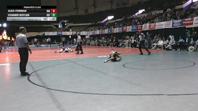 126 lbs Champ Round 1 (16 Team) - Alex Forman, Denbigh vs Conner Boyles, Skyline