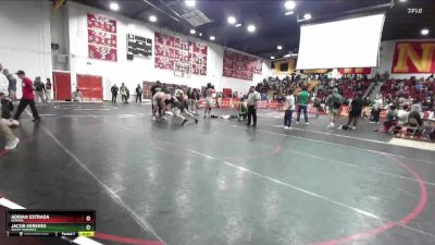 215 lbs Cons. Round 4 - Adrian Estrada, Warren vs Jacob Kerekes, South Torrance