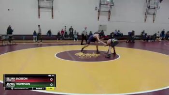 145 lbs Semifinal - Elijah Jackson, Puyallup vs James Thompson, Puyallup