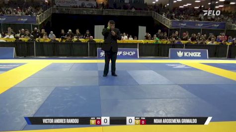 Victor Andres Randou vs Noah Arosemena Grimaldo 2026 Pan Kids Jiu-Jitsu IBJJF Championship